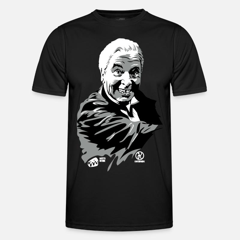 Dinner for one - Men's Functional T-Shirt - black