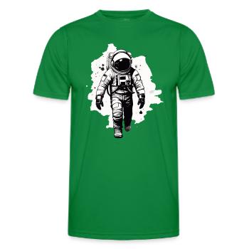 Astronaut - Männer Funktions-T-Shirt - Kelly Green - Vorne - AI Model Male 178 dark (178cm)