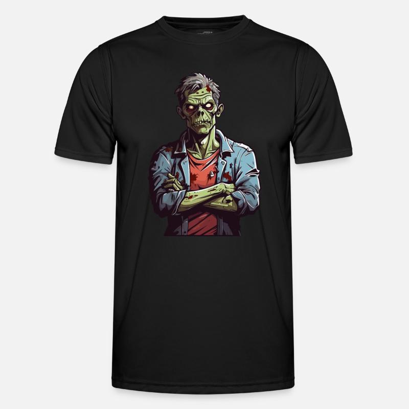 Annoyed zombie Men's Functional T-Shirt
