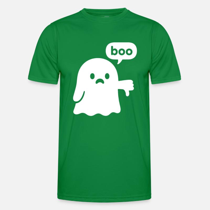 Fantôme avec les pouces vers le bas – bouh ! T-shirt sport Homme