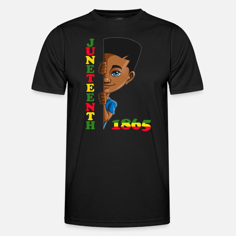 Le garçon ne cache plus Juneteenth 1865 T-shirt sport Homme