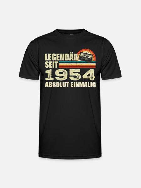 Légendaire depuis 1954 - absolument unique - T-shirt sport Homme - noir