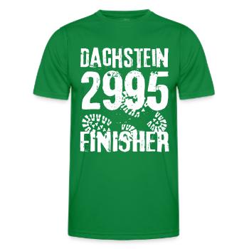 Dachstein 2995 Finisher Bergsteiger Wanderer Berg - Männer Funktions-T-Shirt - Kelly Green - Vorne - AI Model Male 178 dark (178cm)