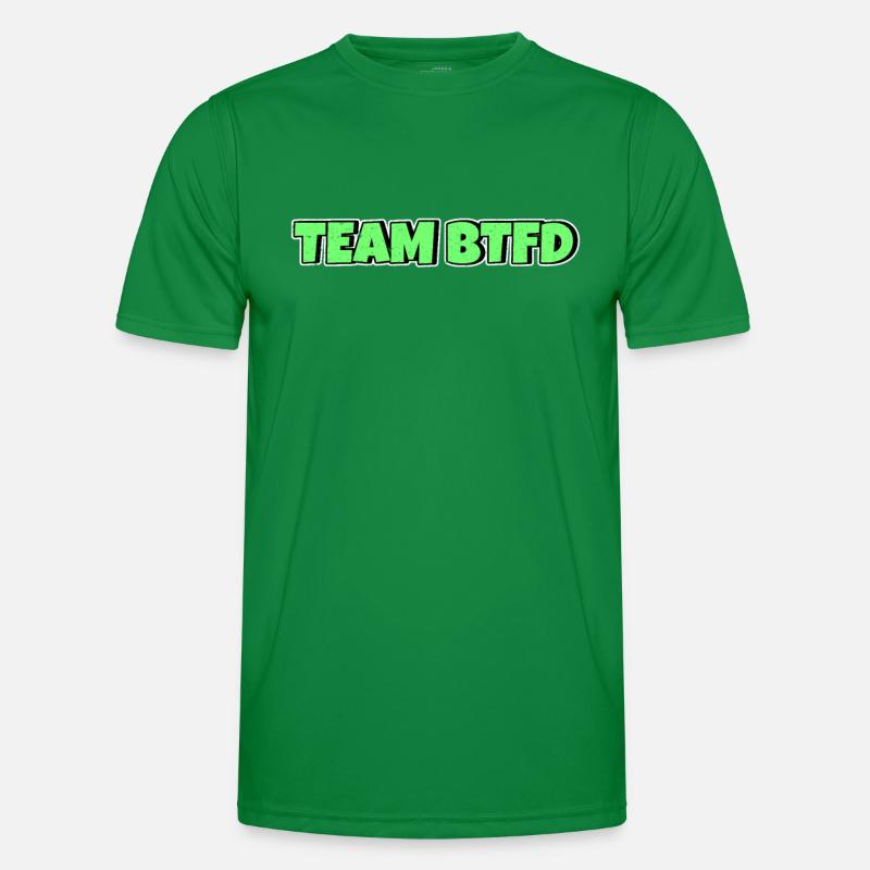 Team BTFD Buy The Dip Crypto Stonk Meme Funny Men's Functional T-Shirt