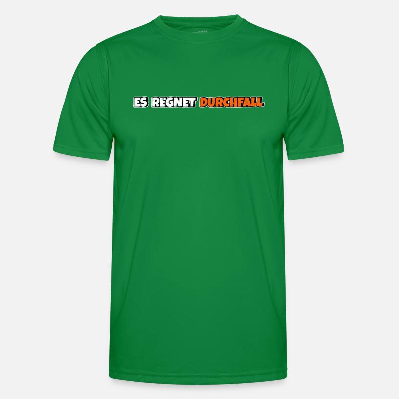 Es regnet Durchfall Männer Funktions-T-Shirt