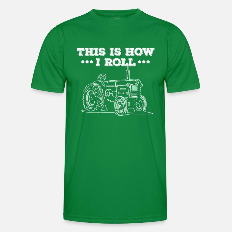 Tracteur C’est comme ça que je roule T-shirt sport Homme