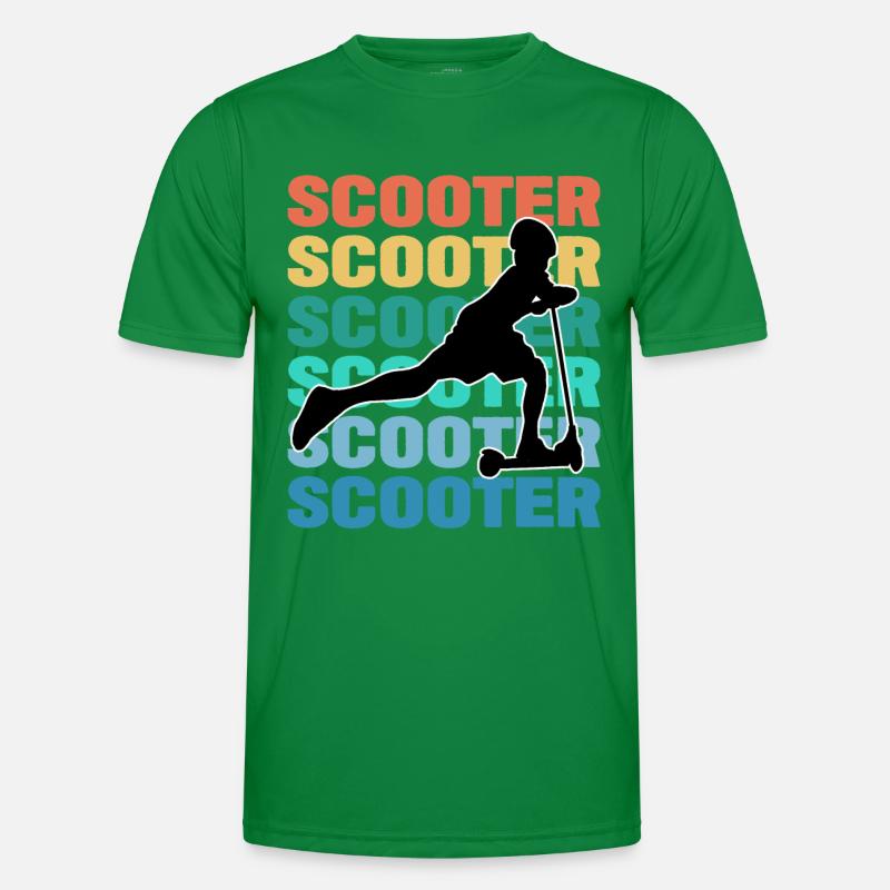 Scooter Bunt Männer Funktions-T-Shirt