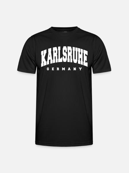 Karlsruhe - Men's Functional T-Shirt - black