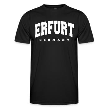 Erfurt - T-shirt sport Homme - noir - Devant - AI Model Male 178 dark (178cm)