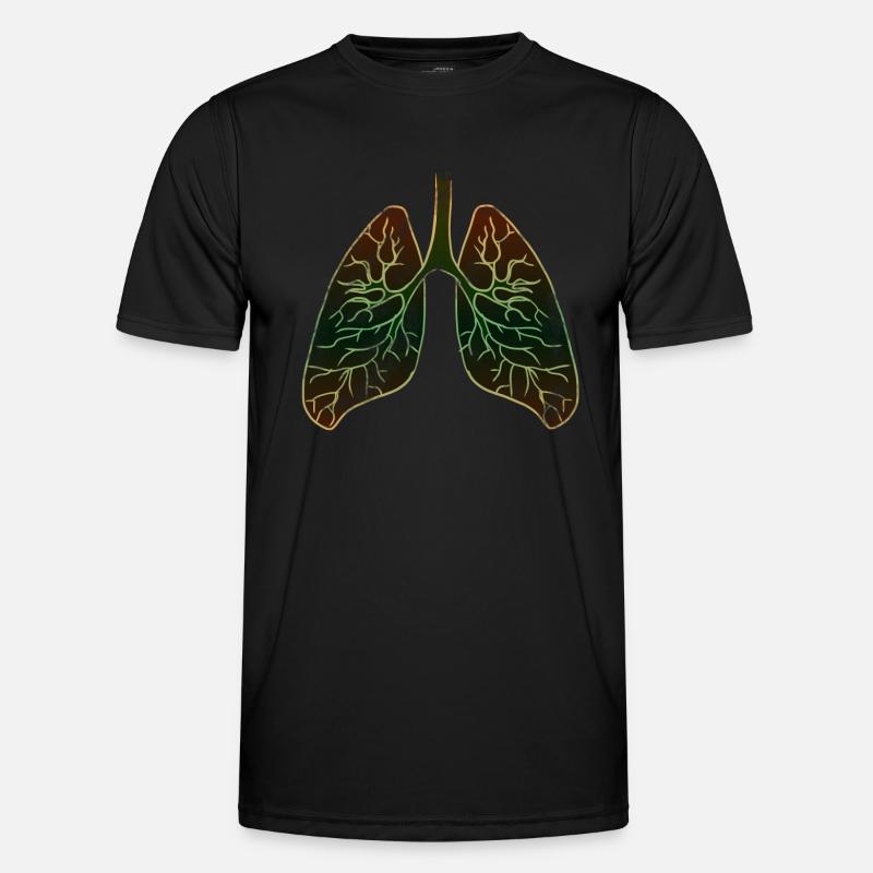 Lung organ Men's Functional T-Shirt