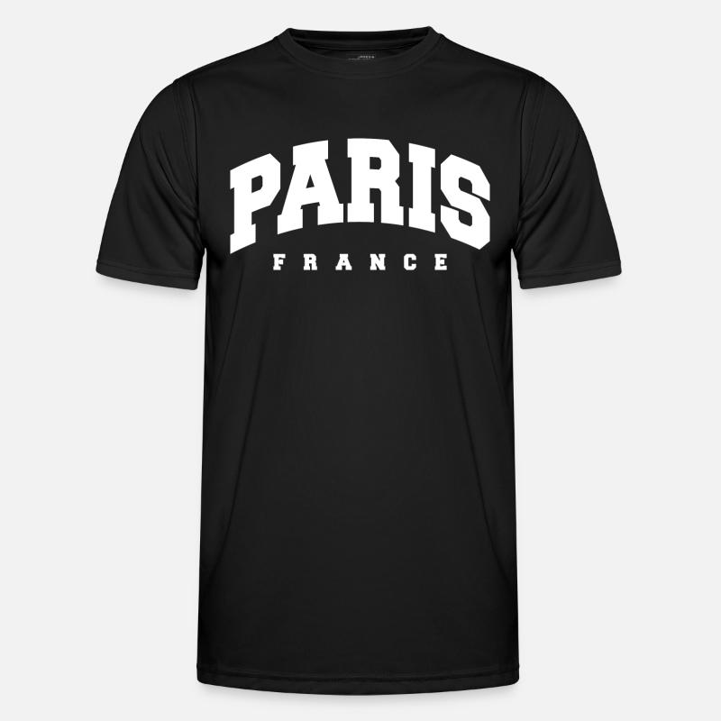 Paris - Men's Functional T-Shirt - black