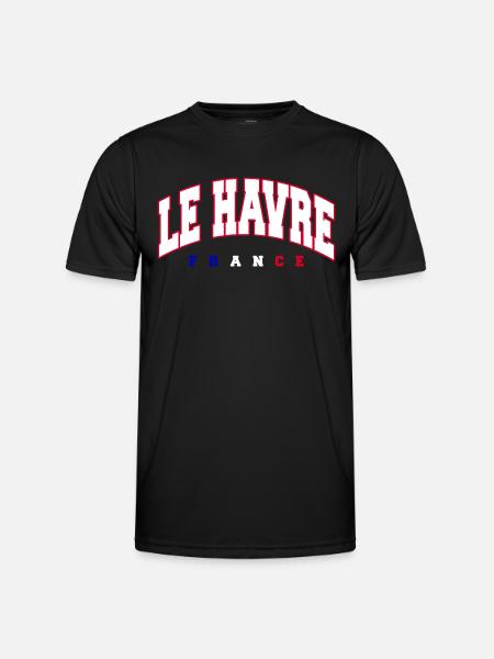 Le Havre - Men's Functional T-Shirt - black
