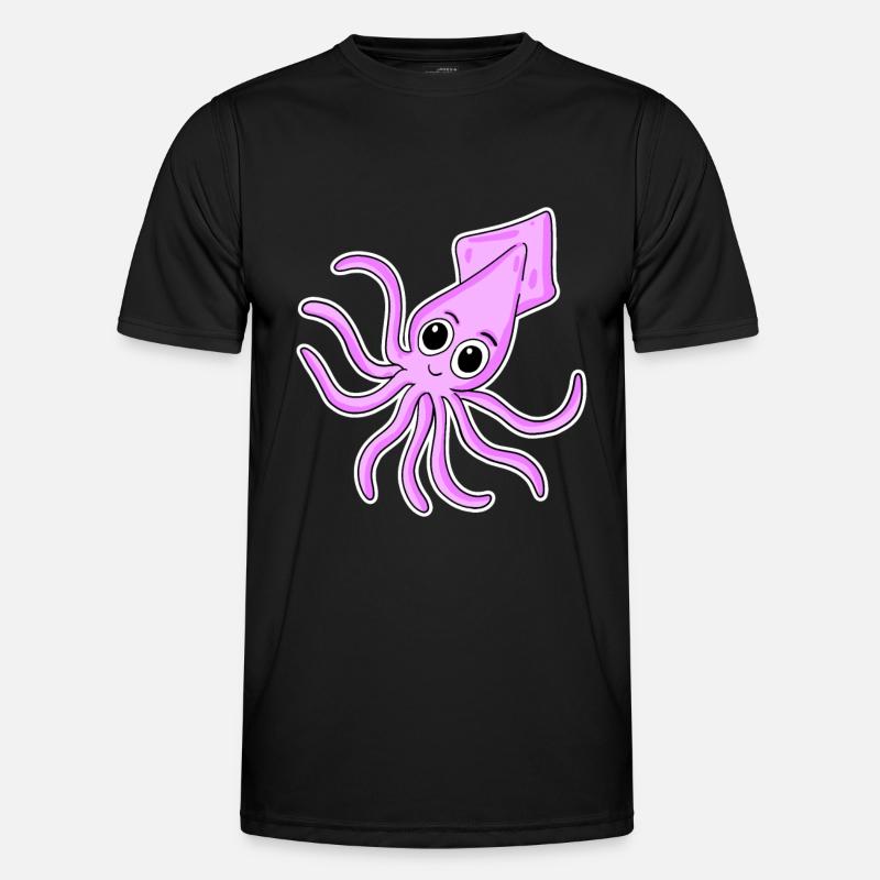 Octopuses - Men's Functional T-Shirt - black