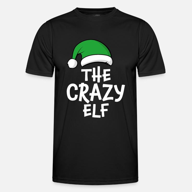 The Crazy Elf - Men's Functional T-Shirt - black