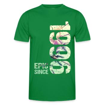 Epic Since 1996 Year Anniversary - Men's Functional T-Shirt - kelly green - Front - AI Model Male 178 dark (178cm)