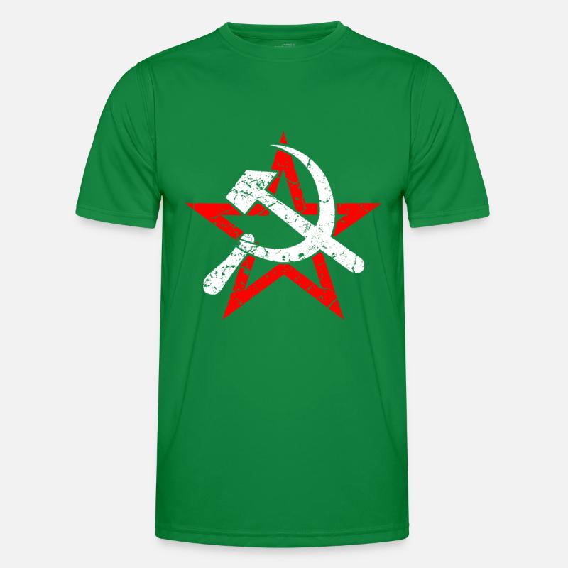 Faunius marteau Union soviétique Communisme T-shirt sport Homme