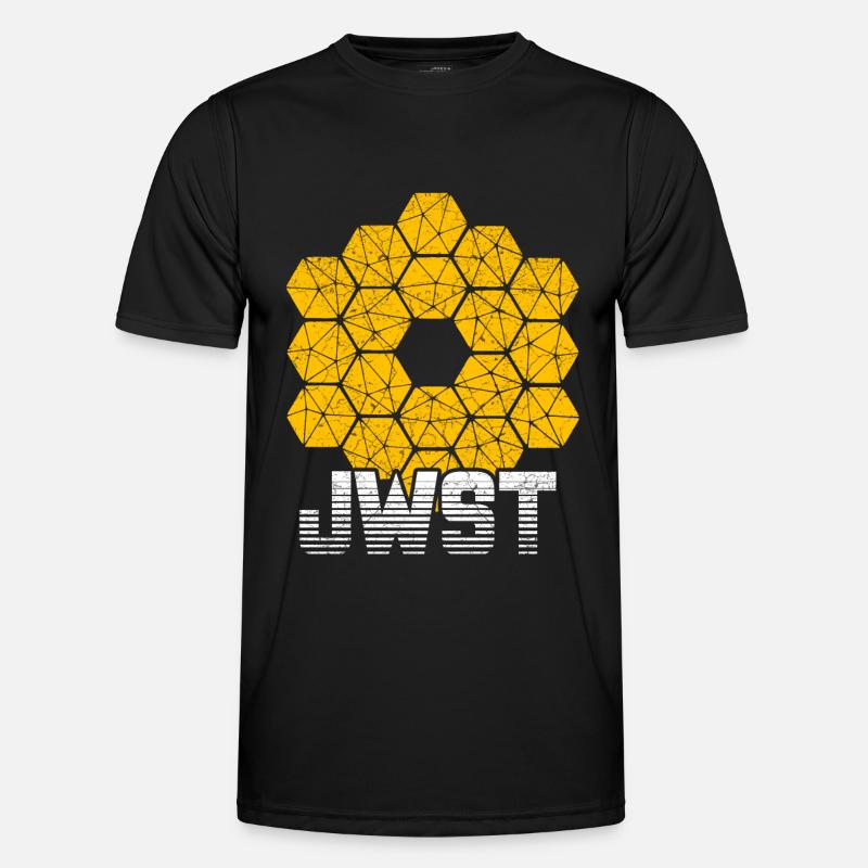 James Webb Space Telescope - Men's Functional T-Shirt - black