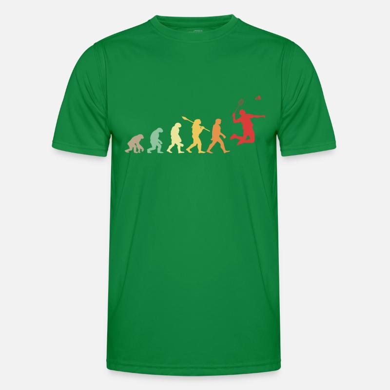 Evolution Badminton Gift For Badminton Players Men's Functional T-Shirt