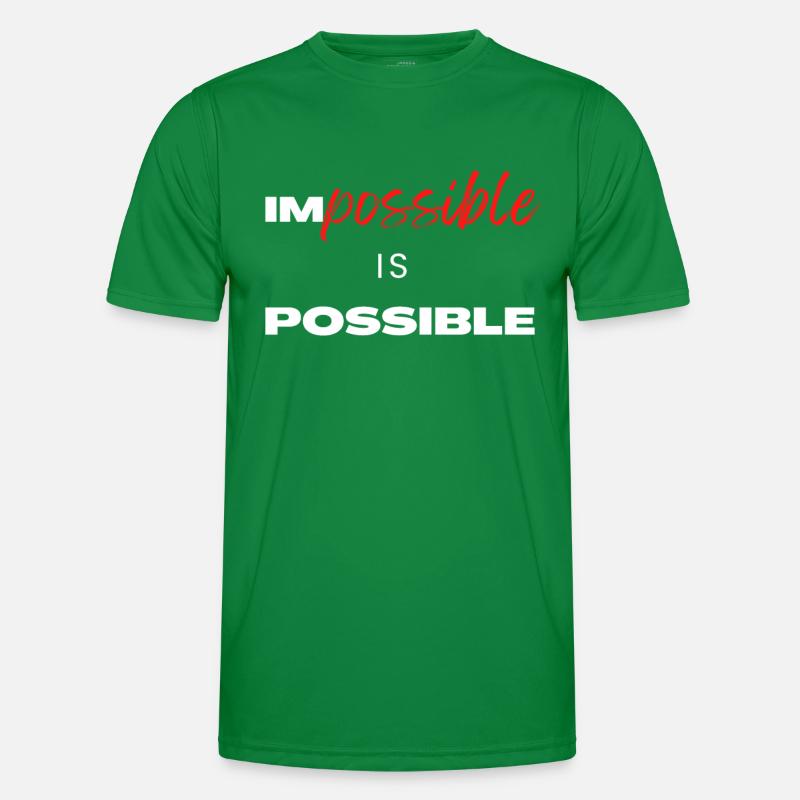 L’impossible est possible T-shirt sport Homme