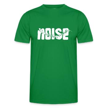 Bruit fort – Conception musicale - T-shirt sport Homme - vert - Devant - AI Model Male 178 dark (178cm)