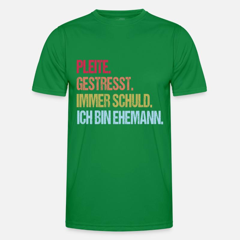 Ich bin Ehemann!!! Männer Funktions-T-Shirt