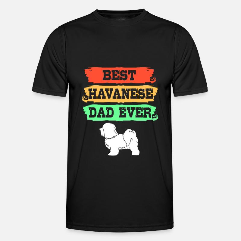 Havanese - Men's Functional T-Shirt - black