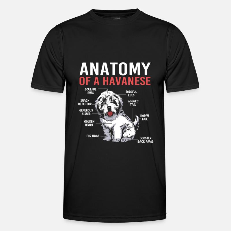 Havanese - Men's Functional T-Shirt - black