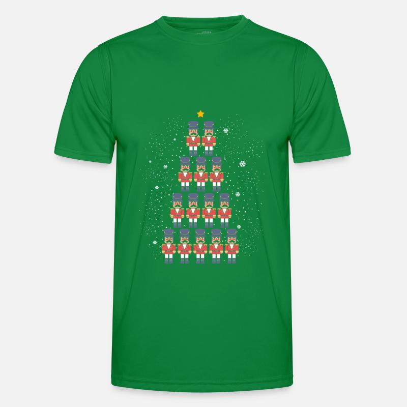 Nutcracker Christmas Men's Functional T-Shirt