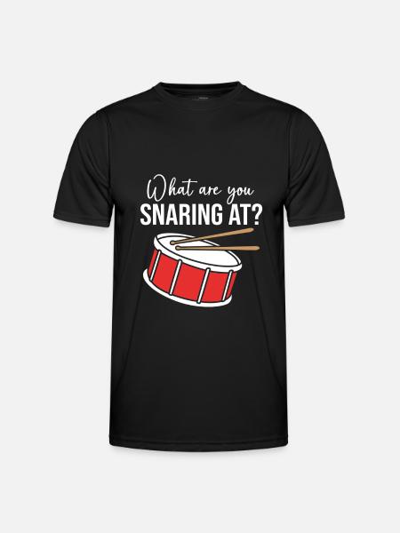 Drums Drummers Drumsticks - Men's Functional T-Shirt - black