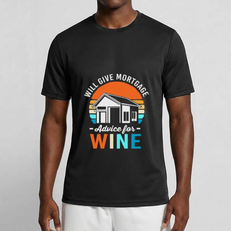 Schulden Eigentumswohnung Hypothek Männer Funktions-T-Shirt