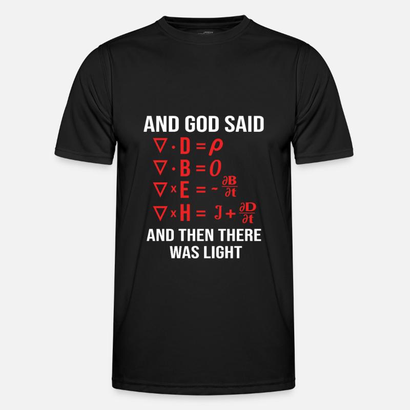 math mathematician - Men's Functional T-Shirt - black