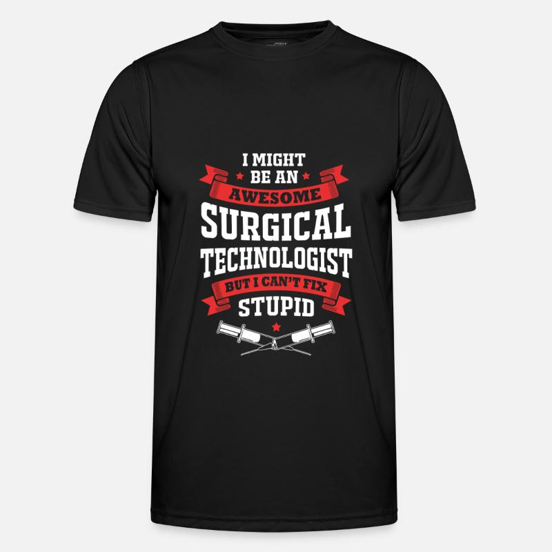 Surgery Surgeon CTA - Men's Functional T-Shirt - black