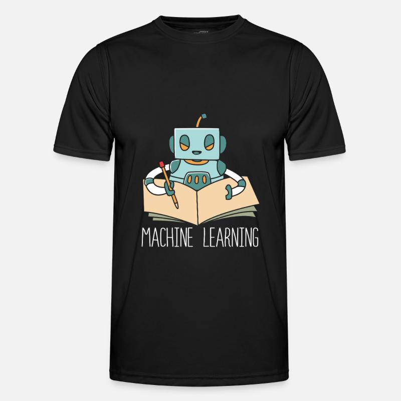 Artificial Intelligence GPT - Men's Functional T-Shirt - black