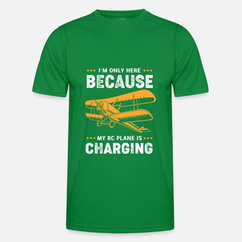 Model Airplane Model Airplane Men's Functional T-Shirt