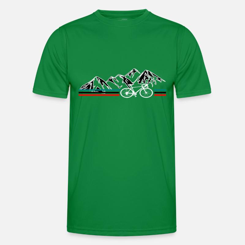 Vélo de vélo de course design T-shirt sport Homme