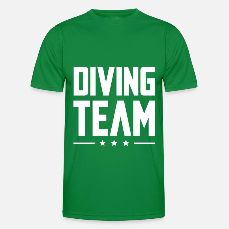 Équipe de plongée T-shirt sport Homme