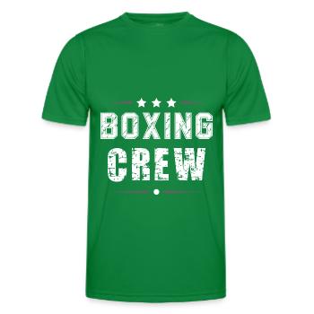 Boxing Crew - Männer Funktions-T-Shirt - Kelly Green - Vorne - AI Model Male 178 dark (178cm)