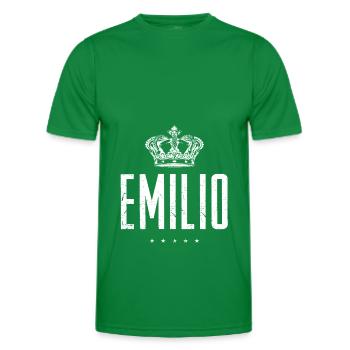 Emilio - T-shirt sport Homme - vert - Devant - AI Model Male 178 dark (178cm)