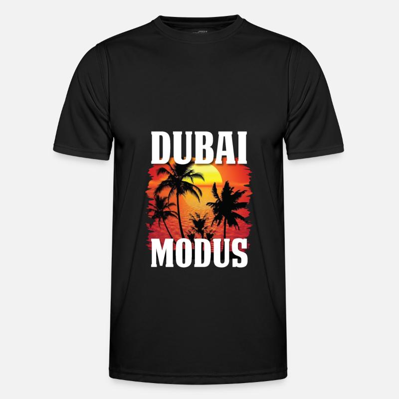 Dubai Modus Männer Funktions-T-Shirt