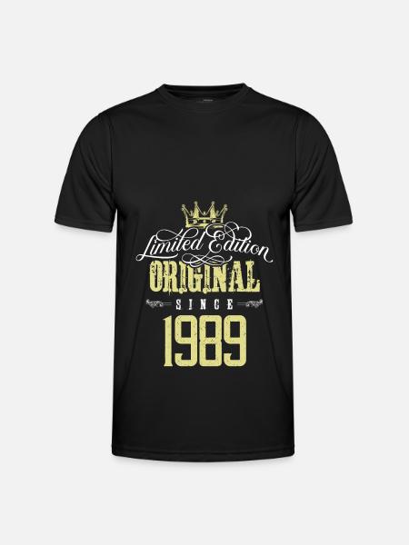 1989 limited edition - Men's Functional T-Shirt - black
