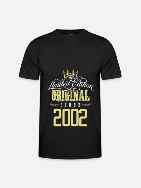 Édition limitée 2002 - T-shirt sport Homme - noir