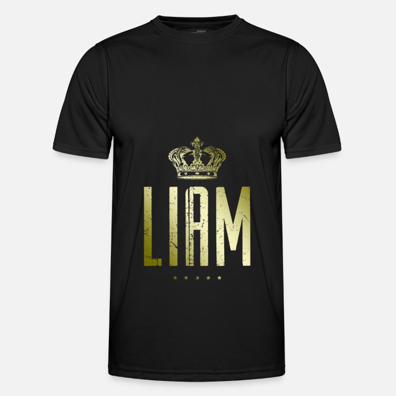 Liam - Men's Functional T-Shirt - black