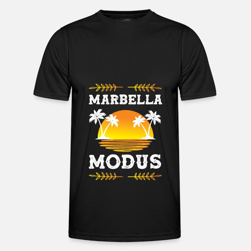 Marbella Mode - Men's Functional T-Shirt - black