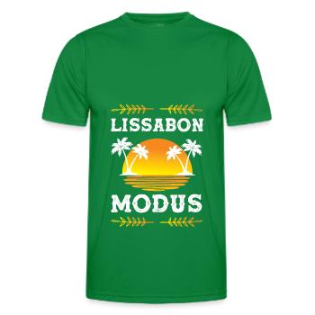 Mode Lisbonne - T-shirt sport Homme - vert - Devant - AI Model Male 178 dark (178cm)