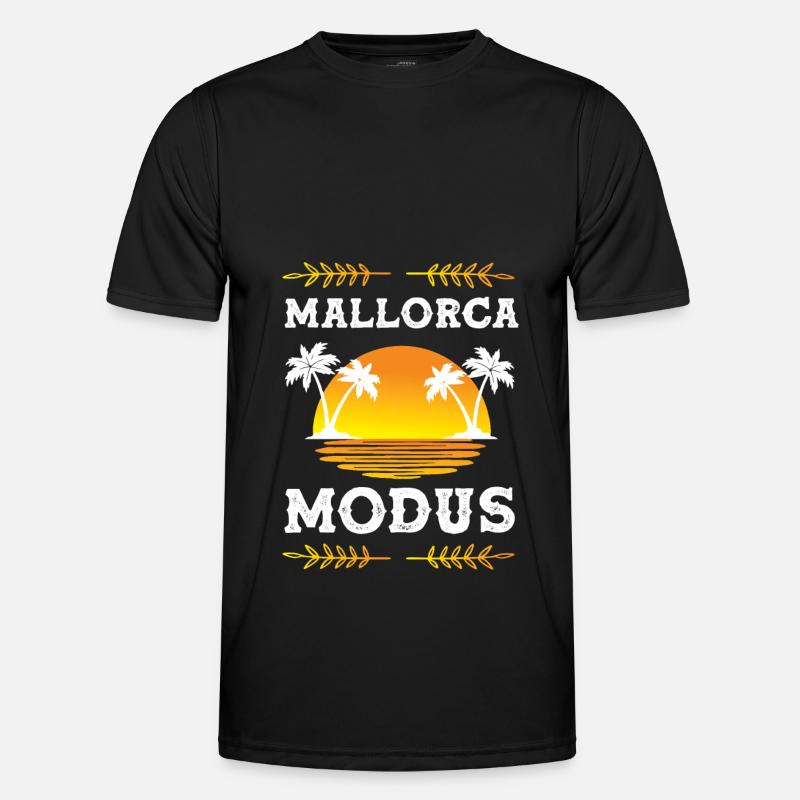 Mallorca Mode - Men's Functional T-Shirt - black
