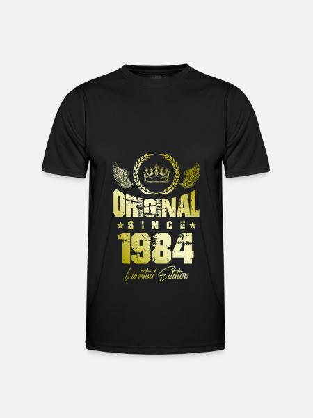 Édition limitée 1984 - T-shirt sport Homme - noir