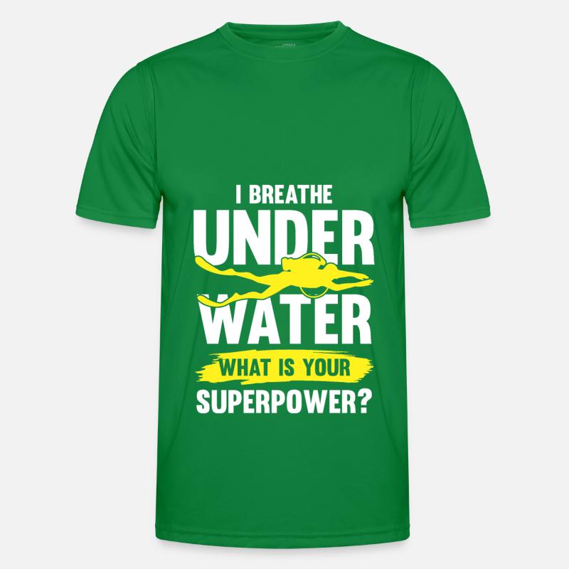 dicton plongée T-shirt sport Homme