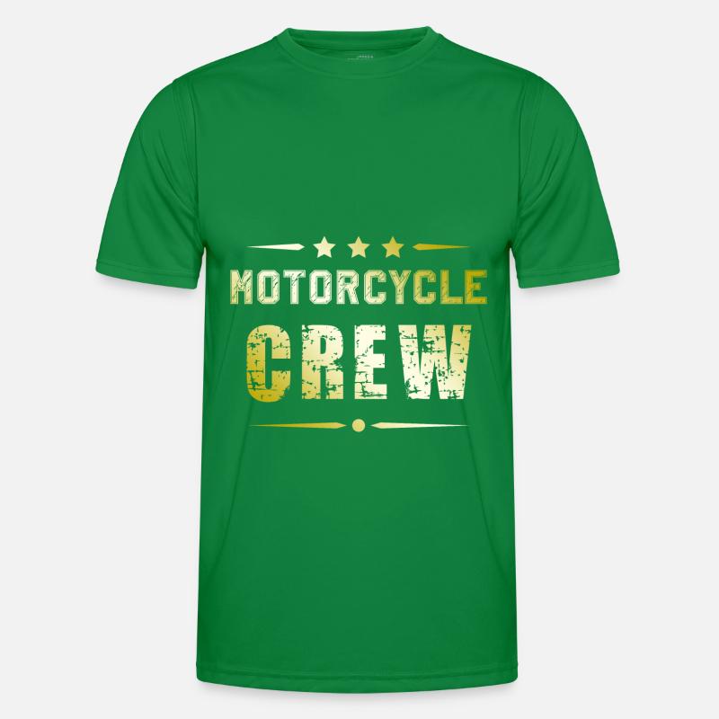Motorcycle Crew Männer Funktions-T-Shirt