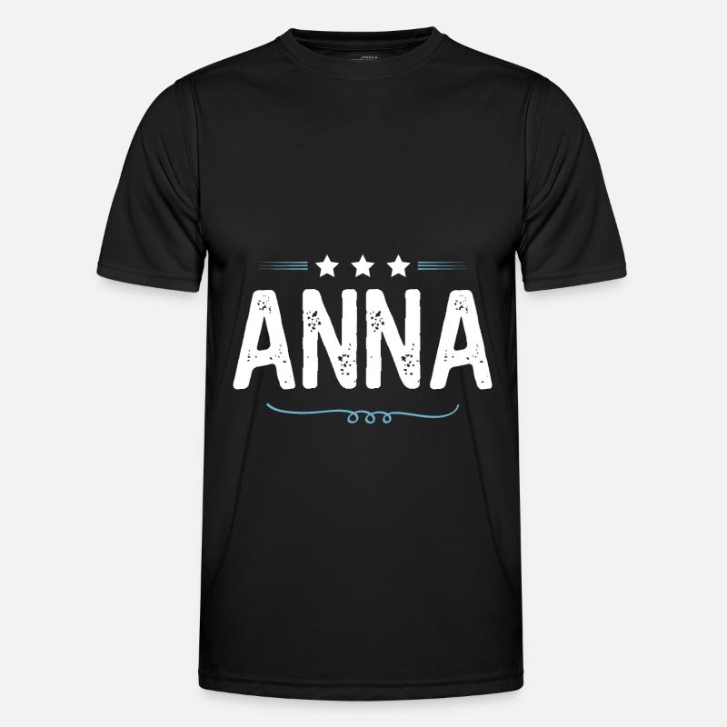 Anna - Men's Functional T-Shirt - black