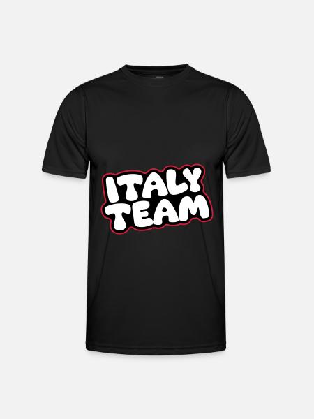 Italy Team - Men's Functional T-Shirt - black